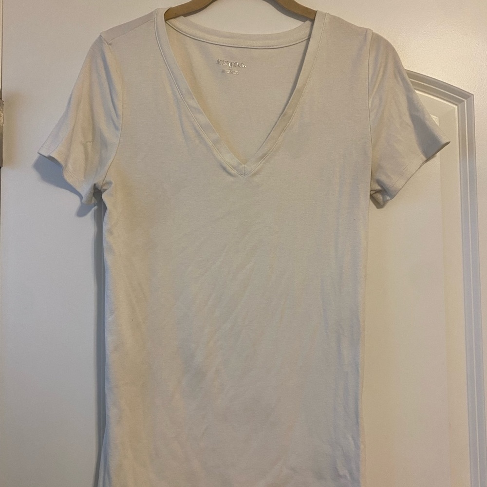 White V neck